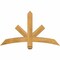 Ekena Millwork Alberta Rough Sawn Timber Gable Bracket, Western Red Cedar, 48"W x 28"H x 4"D x 4"F, 14/12 Pitch GBW048X28X0404ALB00RWR - alternate 1